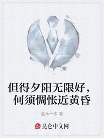 何须惆怅近黄昏!什么意思
